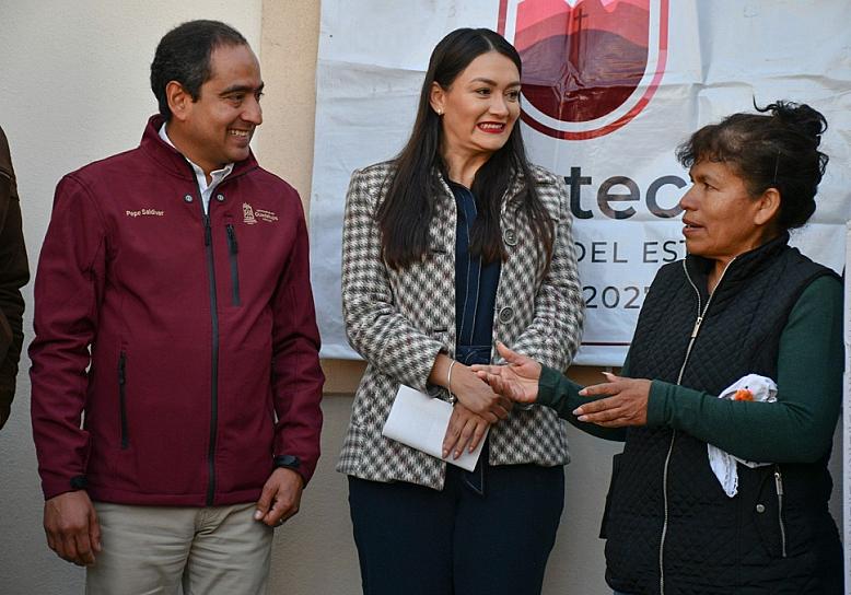 Entregan 16 calentadores solares en Las Quintas, en Guadalupe