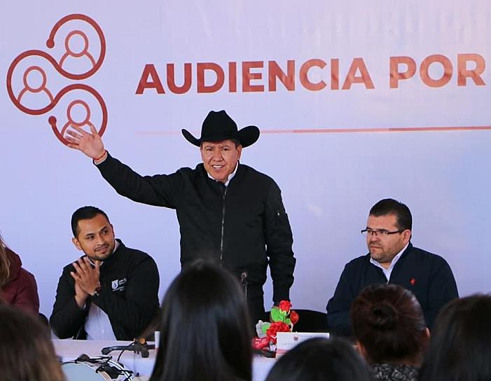 ENTREGAN APOYOS SOCIALES A POBLACIÓN DE JUAN ALDAMA
