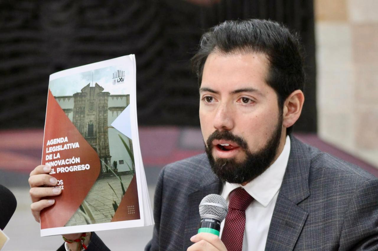 PRESENTA SANTOS GONZÁLEZ LA "AGENDA LEGISLATIVA DE LA INNOVACIÓN Y EL PROGRESO 2026"