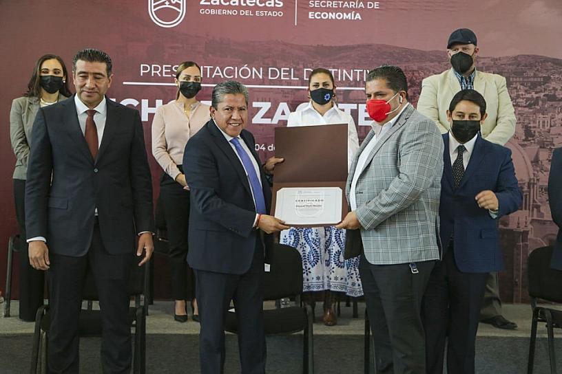 ENTREGAN CERTIFICADO ‘HECHO EN ZACATECAS’ A 23 NEGOCIOS