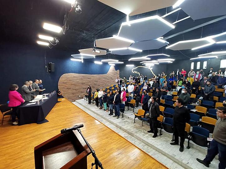 ENTREGAN CONSTANCIAS DEFINITIVAS A DELEGADOS ELECTOS AL CONGRESO DE REFORMA UNIVERSITARIA