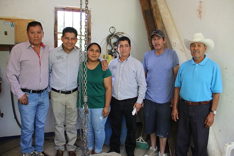 ENTREGAN EQUIPAMIENTO DE BOMBA EN COMUNIDAD RIOGENSE