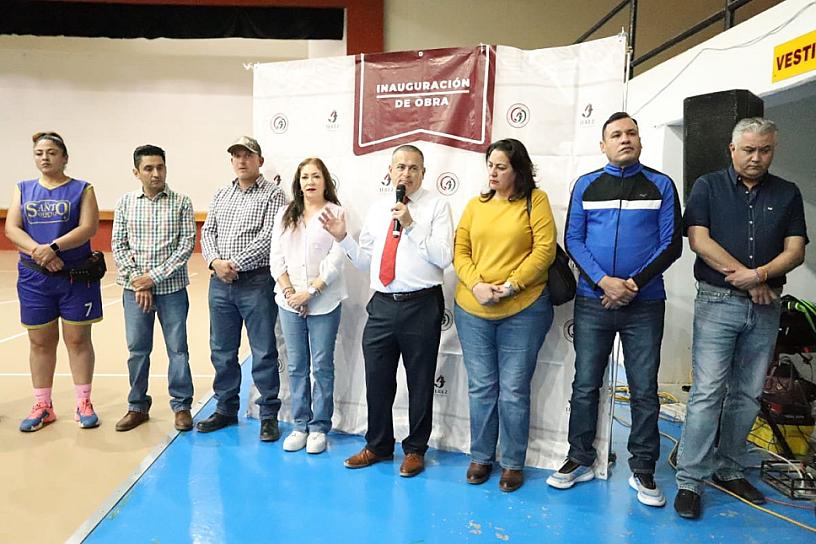 ENTREGAN OBRA DEPORTIVA EN JEREZ 