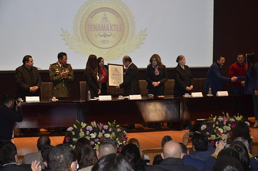 ENTREGAN PREMIOS DE DERECHOS HUMANOS TENAMAXTLE 2022