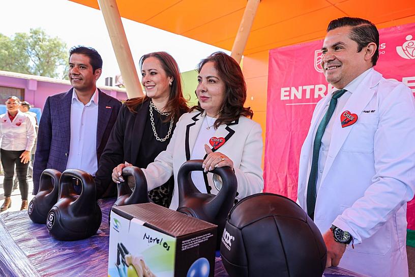 Entregan reequipamiento para Unidades Básicas de Rehabilitación en 24 municipios