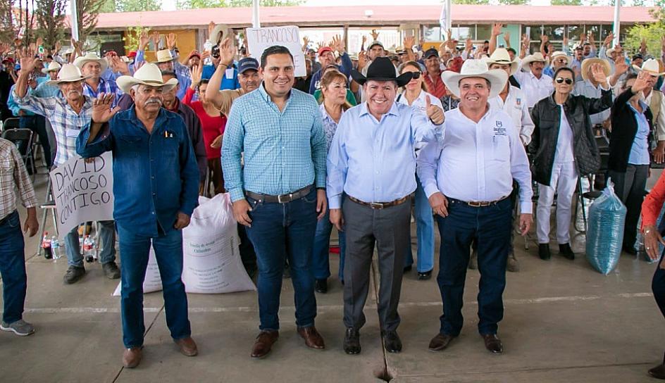 ENTREGAN SEMILLA A PRODUCTORES ZACATECANOS