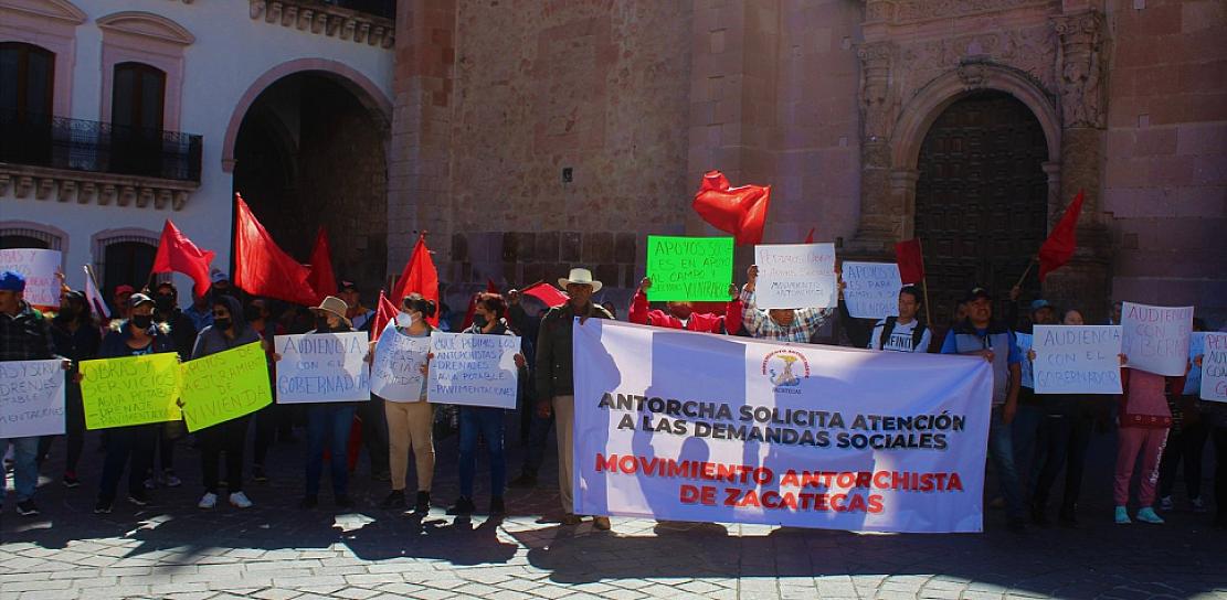 Entregarán antorchistas pliego de peticiones al Gobierno de Zacatecas