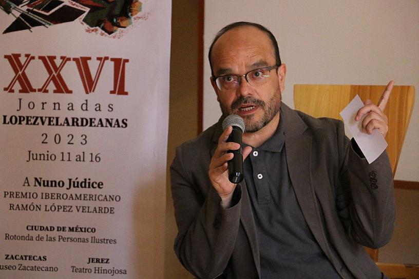 ENTREGARÁN A NUNO JÚDICE EL PREMIO IBEROAMERICANO RAMÓN LÓPEZ VELARDE 2023