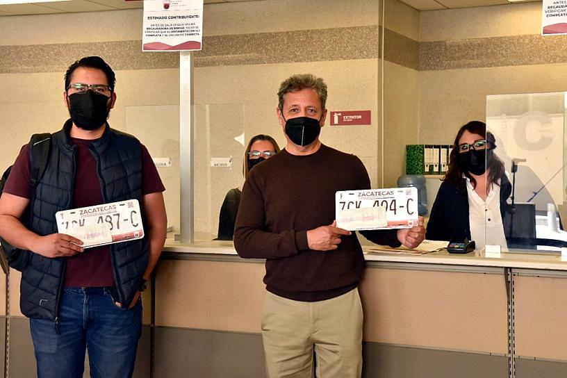ENTREGARÁ SEFIN PLACAS SIN CITA EN LAS OFICINAS DE RECAUDACIÓN DE RENTAS 