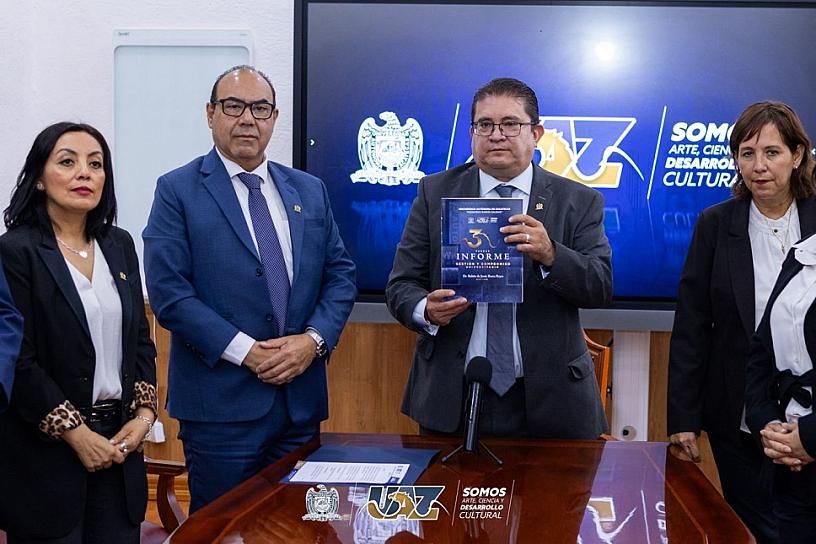 ENTREGA RUBÉN IBARRA SU TERCER INFORME DE GESTIÓN 