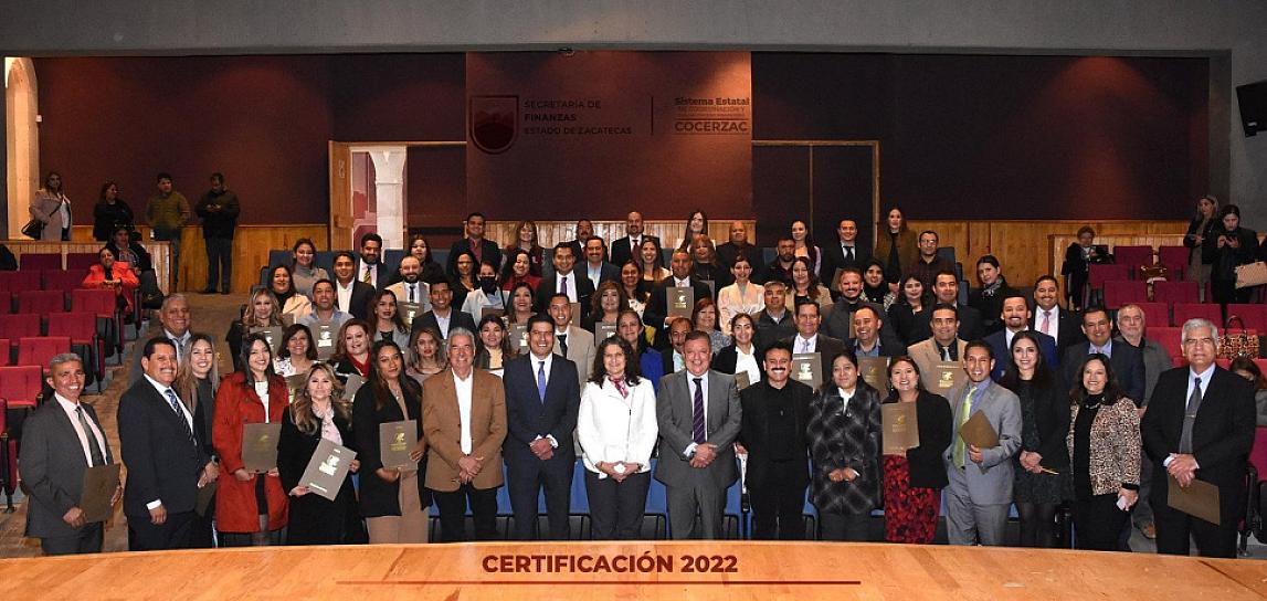 ENTREGA SEFIN CERTIFICADOS EN COMPETENCIA LABORAL 2022