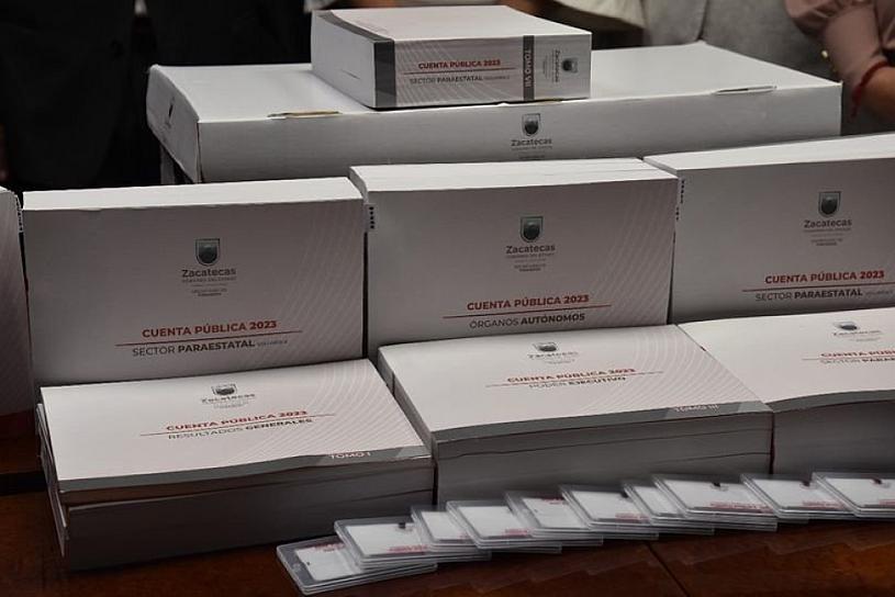 ENTREGA SEFIN CUENTA PÚBLICA A LA 64 LEGISLATURA 