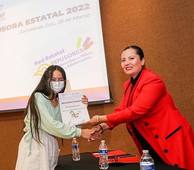 ESCOGEN A BETSABÉ RAMOS COMO DIFUSORA ESTATAL 2022