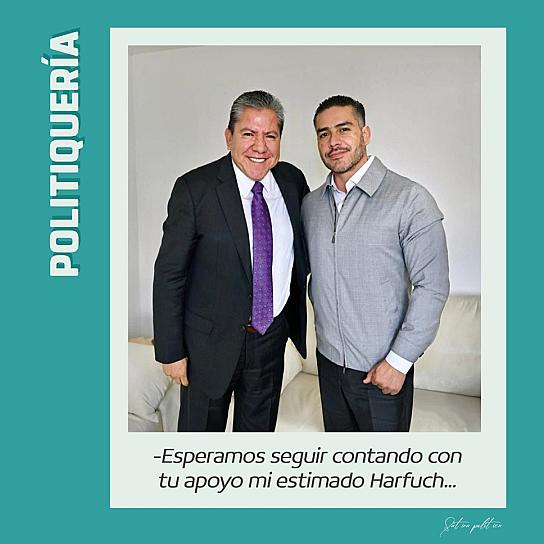 -Esperamos seguir contando con tu apoyo mi estimado Harfuch...