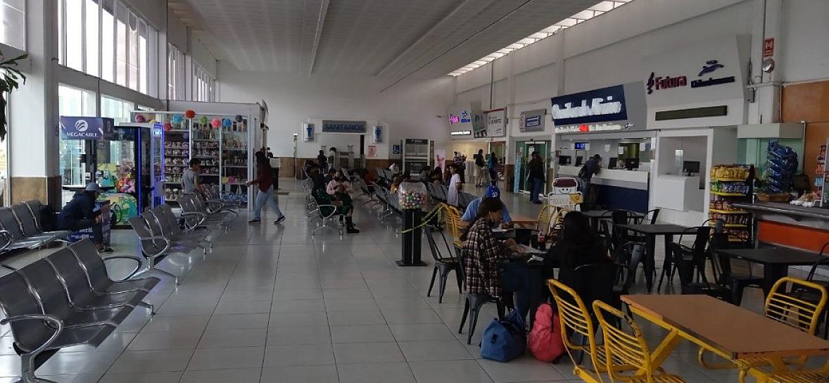 ESPERAN INCREMENTO DE PASAJEROS EN LA CENTRAL DE AUTOBUSES