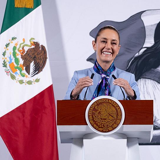 Esperará Sheinbaum para definir postura por cobro de aranceles a aluminio y acero