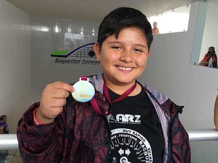 ES SEBASTIÁN GARCÍA UN&nbsp;PEQUEÑO GIGANTE DEL&nbsp;RÁQUETBOL ZACATECANO