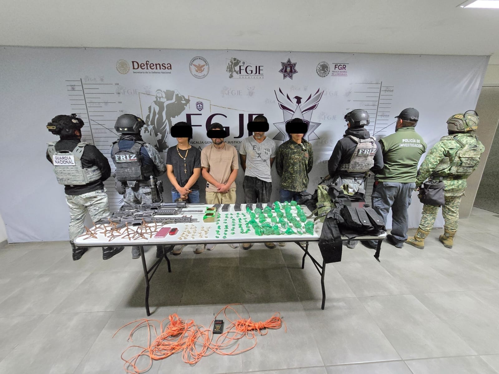 DESARTICULAN CÉLULA DELICTIVA TRAS ATAQUE A FRIZ EN VILLANUEVA