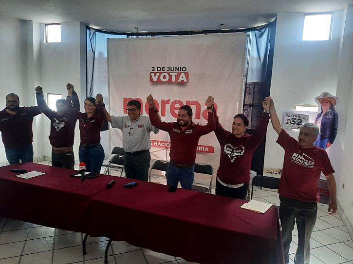 ESTAMOS MÁS UNIDOS QUE NUNCA: SAÚL MONREAL 