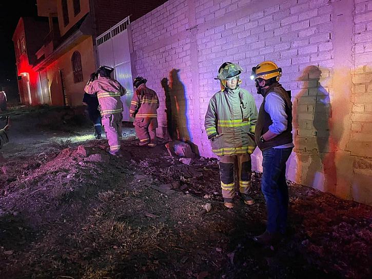 EVALÚA PROTECCIÓN CIVIL DAÑOS POR FUERTE ESTRUENDO