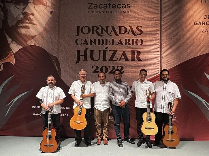  EVOCADOR CONCIERTO DE GUITARRAS EN JORNADAS CANDELARIO HUÍZAR CON ENSAMBLE KANARI