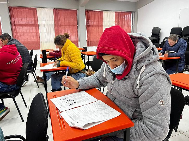Examina INE Zacatecas a aspirantes del Proceso Electoral del Poder Judicial