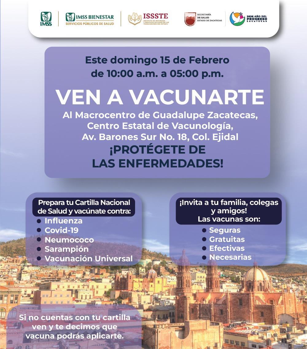 INSTALA GOBIERNO ESTATAL MACROCENTROS DE VACUNACIÓN