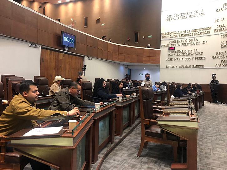 EXHORTAN DIPUTADOS A RESPONDER DEMANDAS DE JUBILADOS DEL ISSSTEZAC