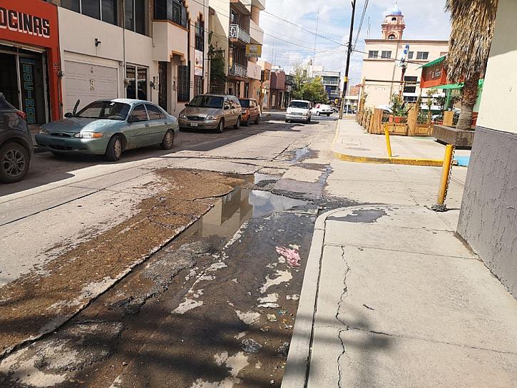 EXIGEN BACHEO EN FRESNILLO