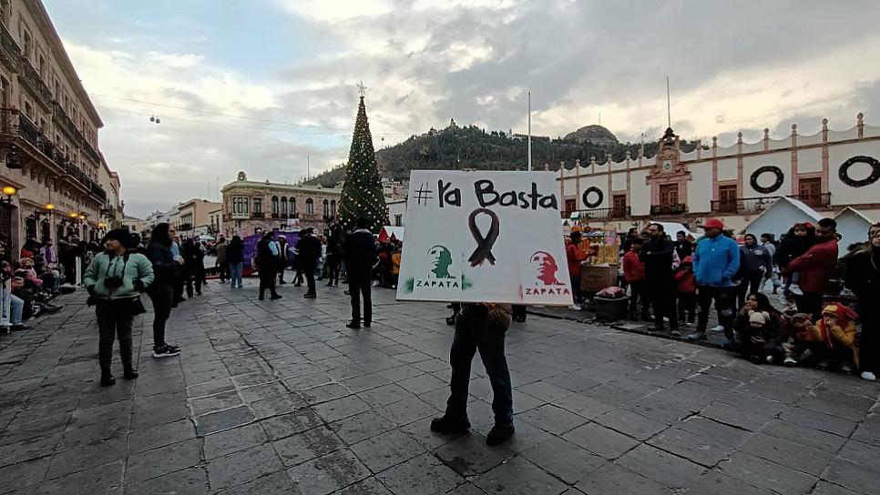 EXIGEN JUSTICIA POR EL ASESINATO DE “ZAPATITA”