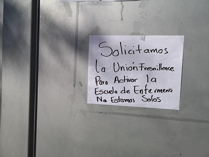 EXIGEN NOMBRAMIENTO DE DIRECTOR EN ESCUELA DE ENFERMERÍA DE FRESNILLO