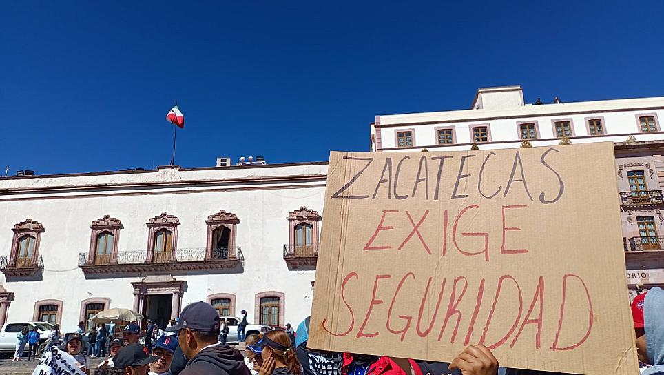 Exigen seguridad en comunidades de Zacatecas