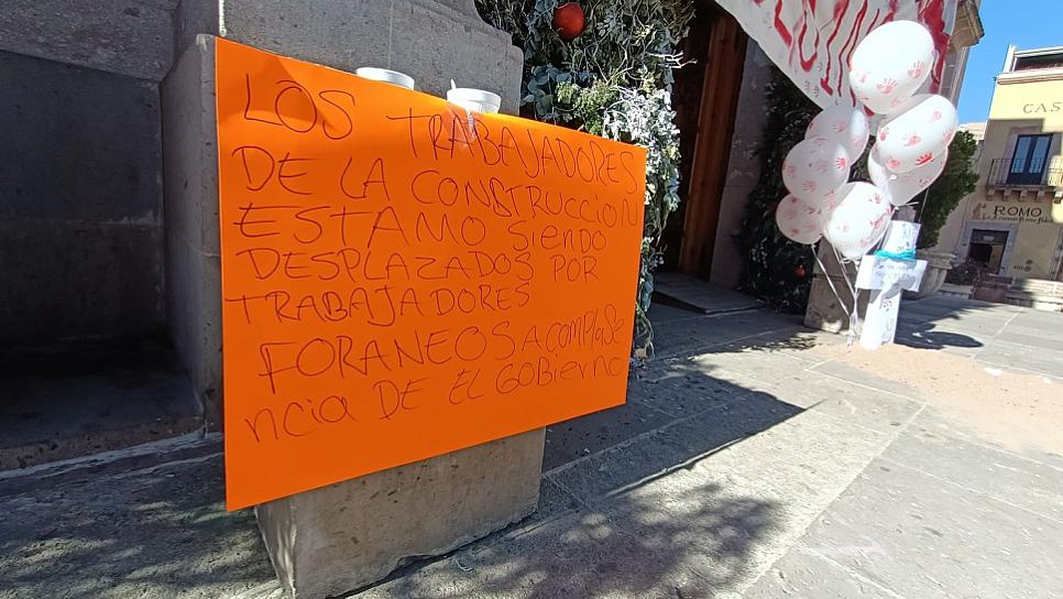 Exigen trabajadores de la construcción ser incluidos en obras del viaducto elevado 