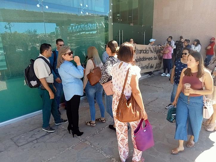 EXIGEN TRABAJADORES DEL AYUNTAMIENTO DE ZACATECAS AUMENTO SALARIAL