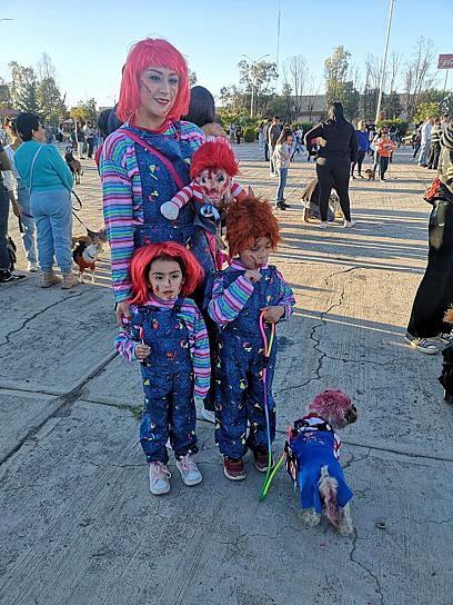 EXITOSA CAMINATA CANINA DE HALLOWEEN EN FRESNILLO 