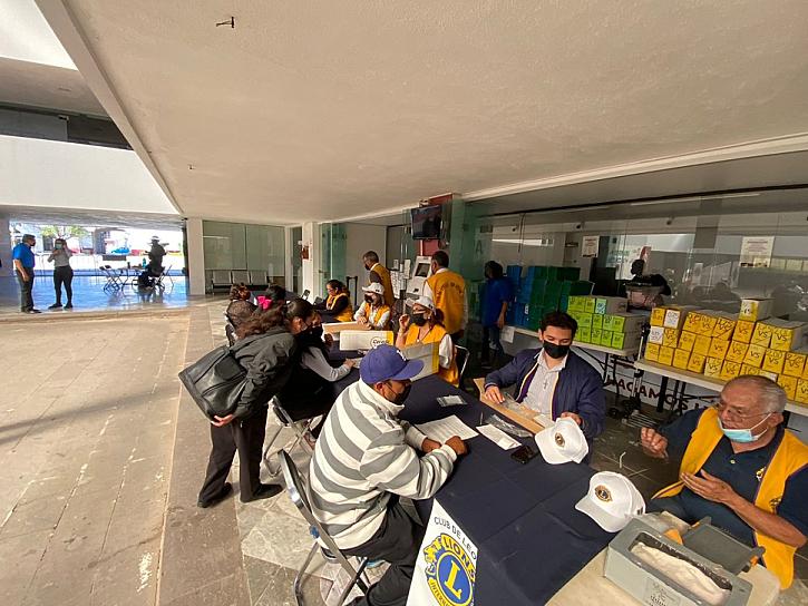 EXITOSA CAMPAÑA DE SALUD VISUAL EN GUADALUPE