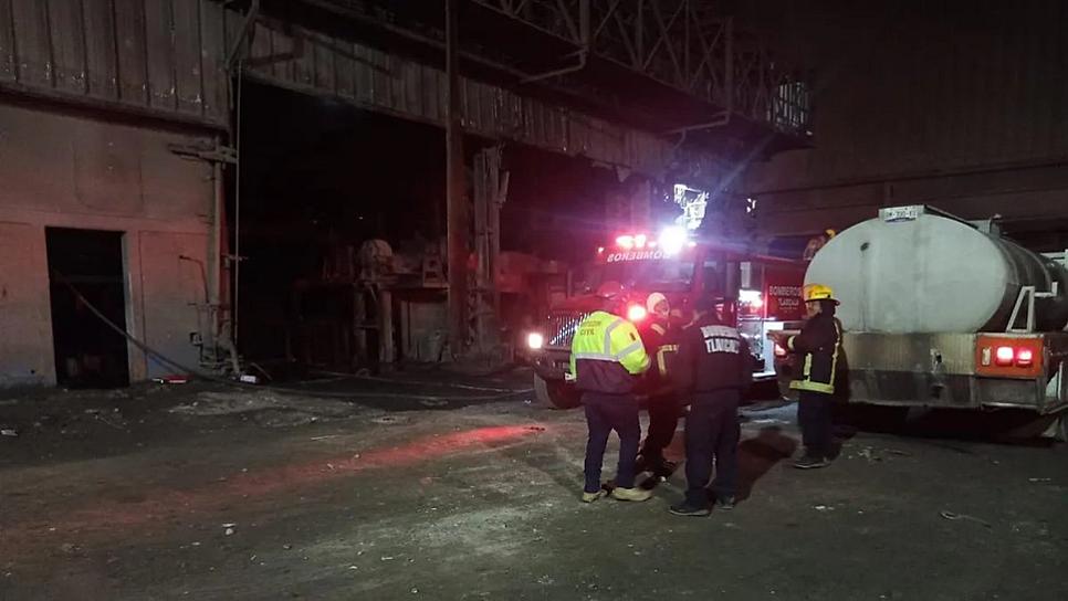 EXPLOSIÓN EN PLANTA ACERERA DE TLAXCALA DEJA 12 MUERTOS