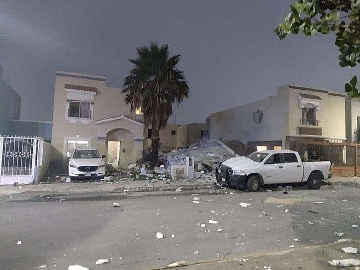 EXPLOTA VIVIENDA EN SALTILLO; HAY UN MUERTO 