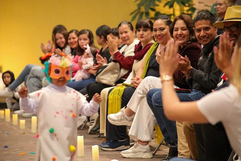 EXPONEN CREACIONES ARTÍSTICA DE LA NIÑEZ DE CASA CUNA PLÁCIDO DOMINGO 