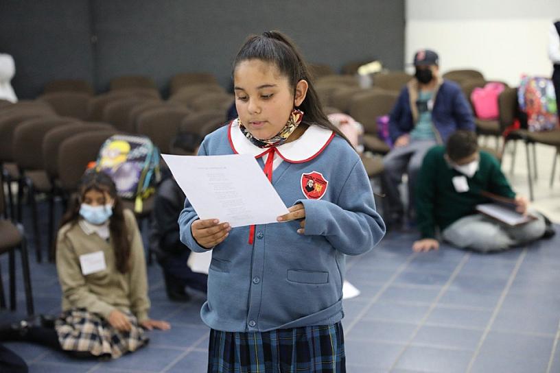 EXPRESAN NIÑOS SU AMOR POR LOS SÍMBOLOS PATRIOS