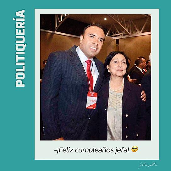 -¡Feliz cumpleaños jefa! 😎