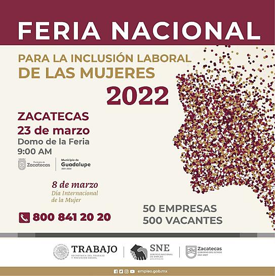 OFERTARÁN 500 VACANTES EN FERIA DE EMPLEO PARA LA MUJER