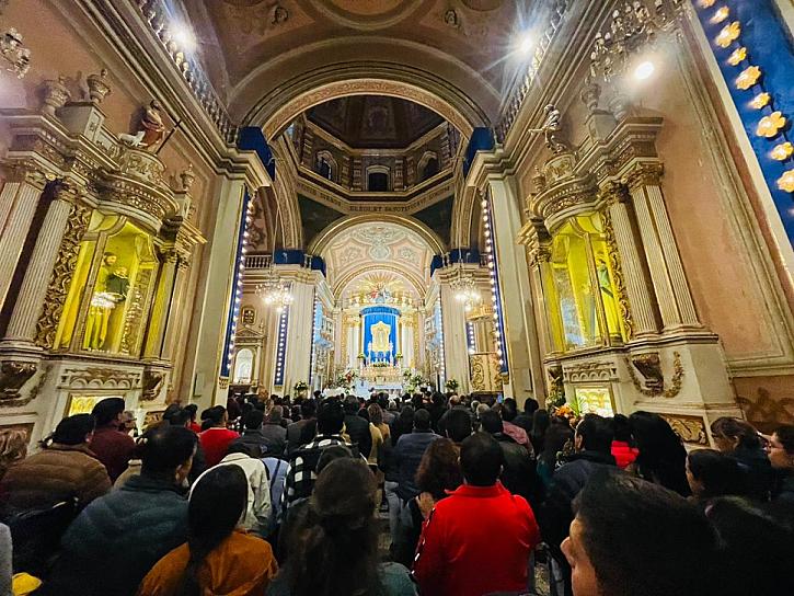 Fervor guadalupano en Guadalupe
