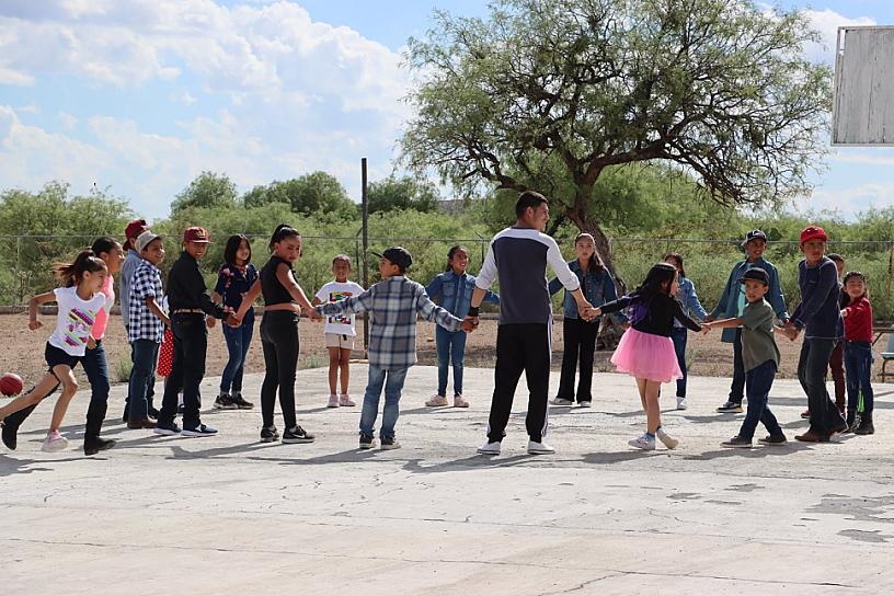 FESTEJAN EL DÍA DEL NIÑO Y LA NIÑA EN VILLA DE COS