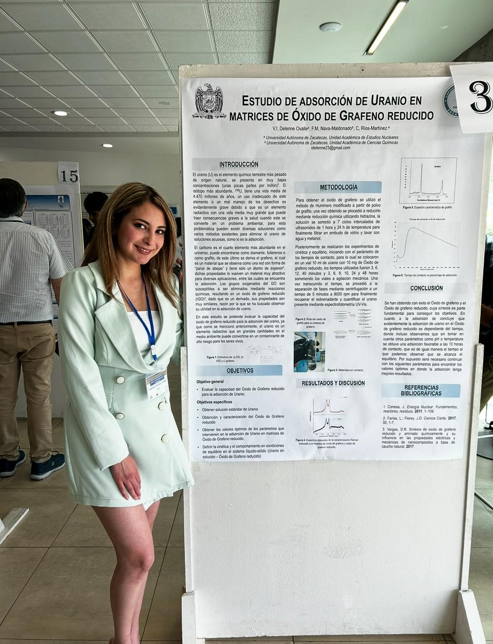 CONSTRUYE VALERIA DELENNE SU TRAYECTORIA COMO CIENTÍFICA Y MADRE