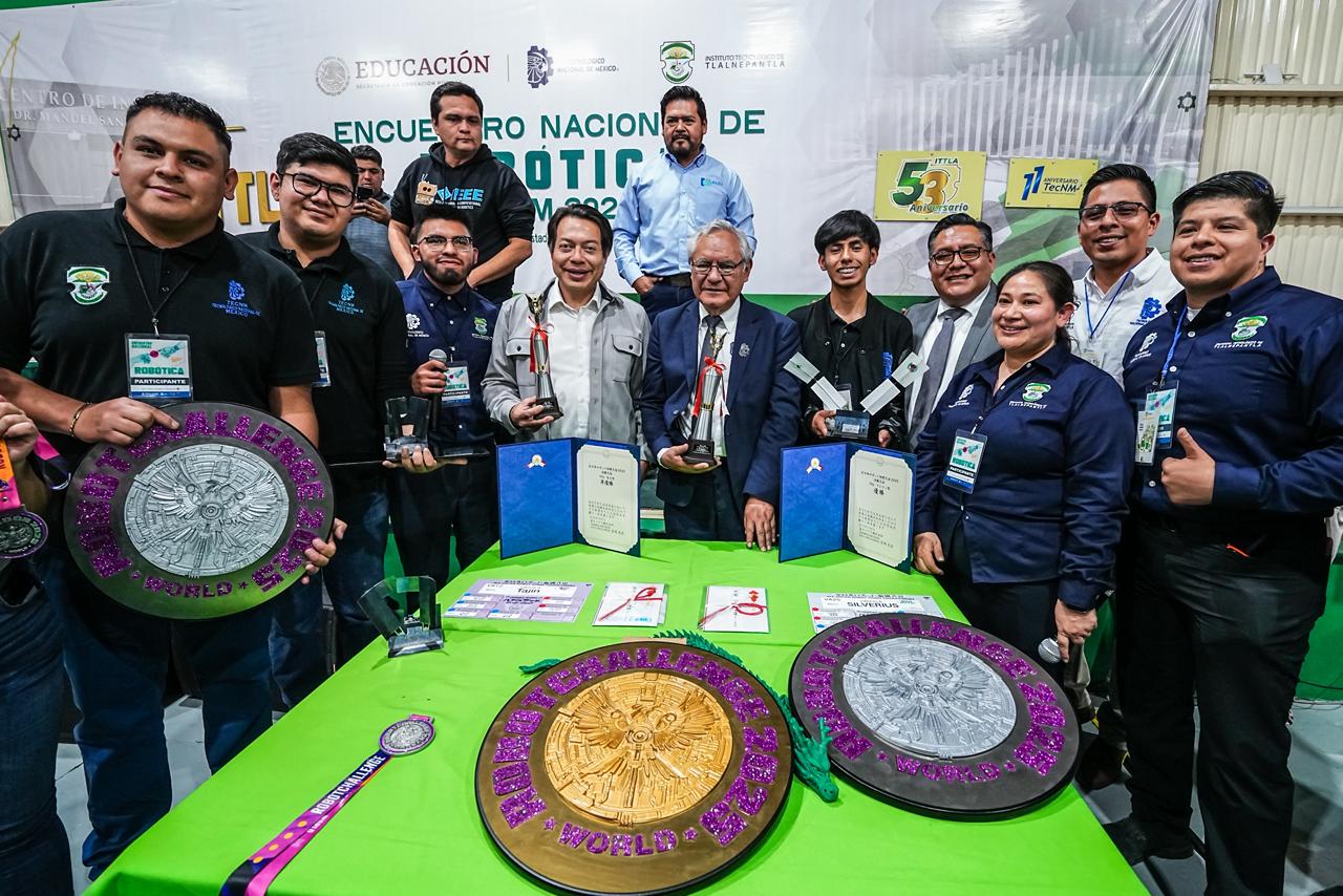 IMPULSA MARIO DELGADO ENCUENTRO NACIONAL DE ROBÓTICA