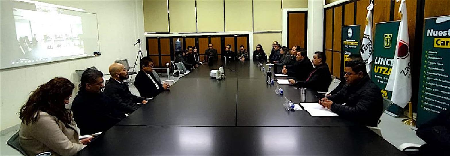 FIRMAN CONVENIO DE COLABORACIÓN UTZAC Y AGENCIA ESPACIAL MEXICANA 