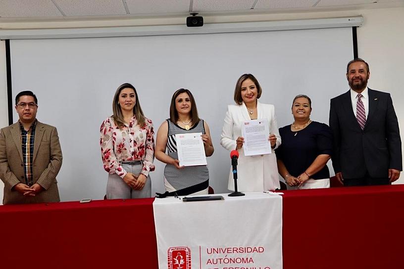 FIRMAN CONVENIO GOBIERNO DE ZACATECAS Y UAF 