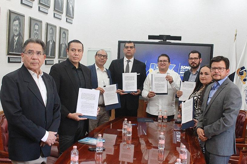 FIRMAN CONVENIO LA FGJEZ Y LA UAZ EN PRO DE LA SEGURIDAD