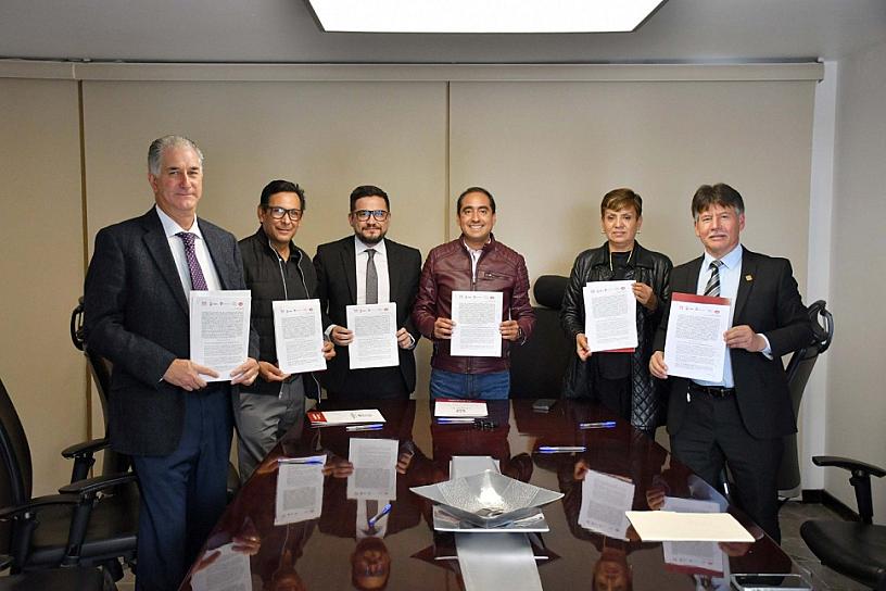 FIRMAN CONVENIO PARA AGILIZAR TRÁMITES PARA EL DESARROLLO DE VIVIENDA